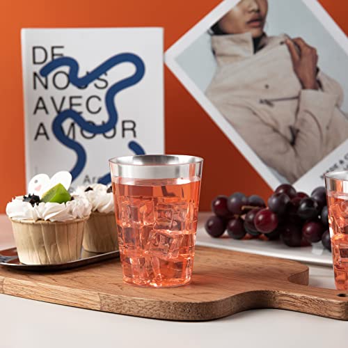 200PCS Silver Plastic Cups (200 Count)