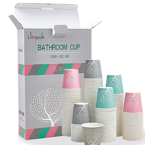 300 Pack 3 oz Paper Cups (300 Count)