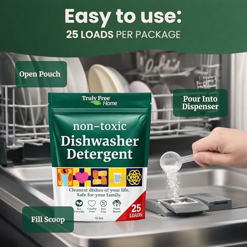 Dishwasher Detergent Powder (25 Ounce)