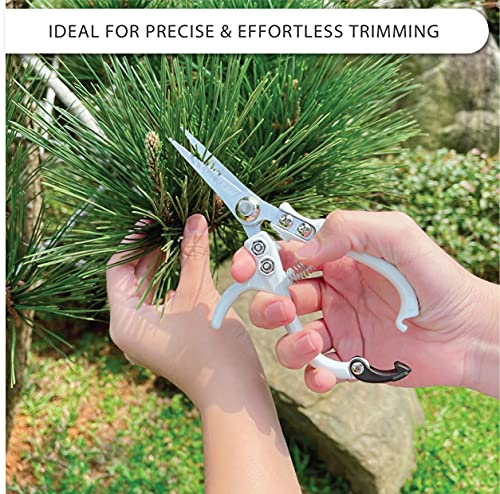 Precision Garden Shears with Vegan Leather Sheath (2 Count)