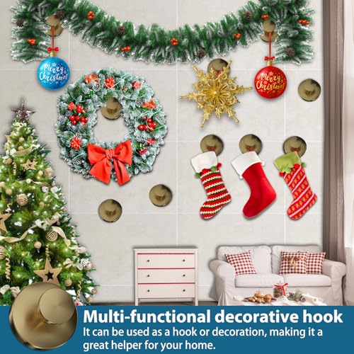 Suction Cup Hooks for Shower (2 Count)
