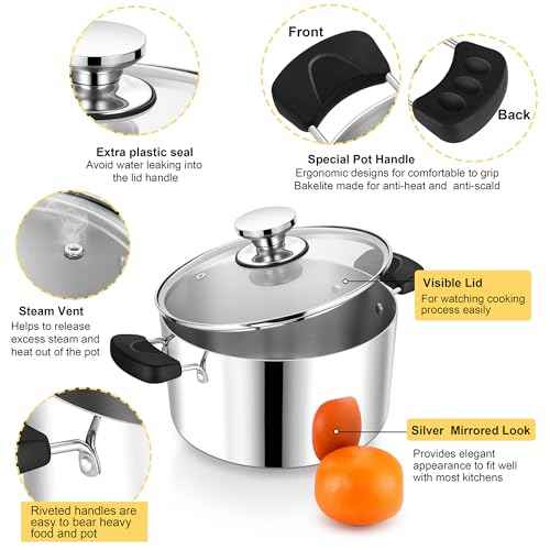 4 Qt Pot with Lid