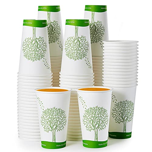210 Count 16 oz Compostable Paper Cup