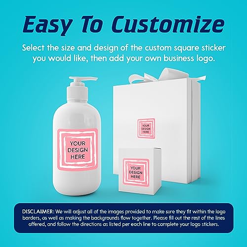 100 Custom Vinyl Stickers (100 Count)