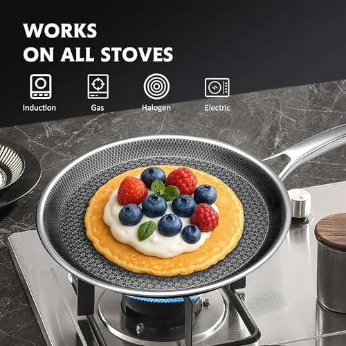 Crepe Pan 10 in Nonstick Crepe Pan