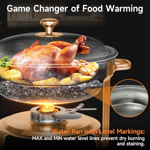 Chafing Dishes for Buffet (4 Count)