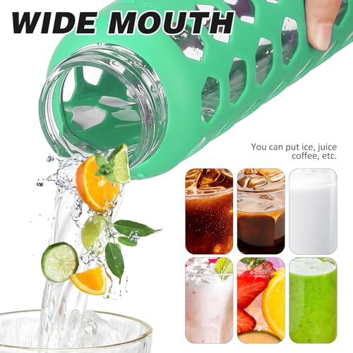 Glass Water Bottle