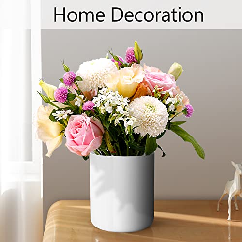 White Large Utensil Holder for Kitchen Counter