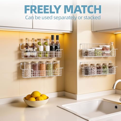 Spice Rack Wall Mount (4 Count)