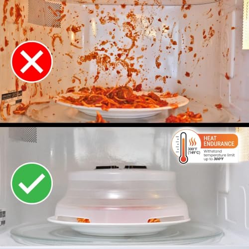 Magnetic Microwave Splatter Cover