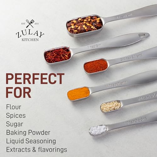 Zulay Measuring Spoons Set