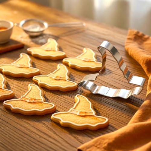 Halloween Cookie Cutters Set 7Pcs Large (7 Count)