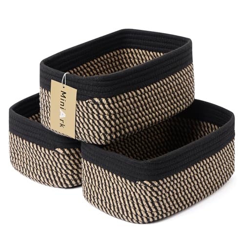 Small Storage Baskets for Organizing (3 Count)