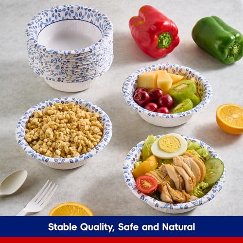16 oz Paper Bowls 156 Count Soak Proof