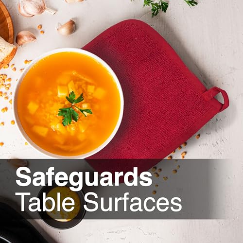 Terry Potholder & Hot Pad (4 Count)