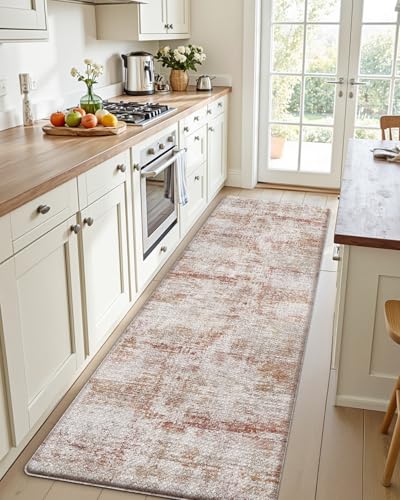 Kitchen Floor Mats Cushioned Anti Fatigue Runner Rug 23x86 Red