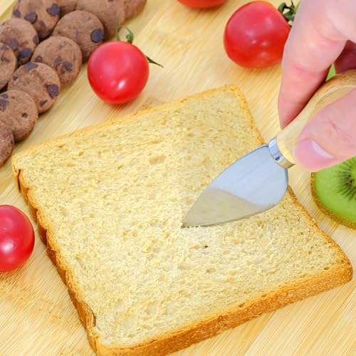 Bamboo Charcuterie Boards Cheese Board Knife Set