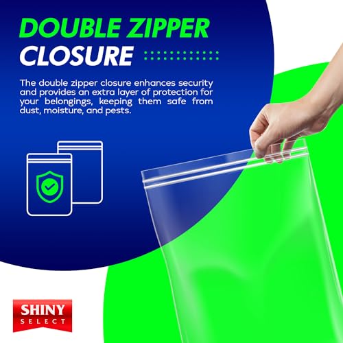 12 Count Double Zipper Jumbo Bags