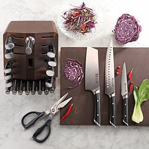 HELENA Series German Steel Forged Knife Block Set