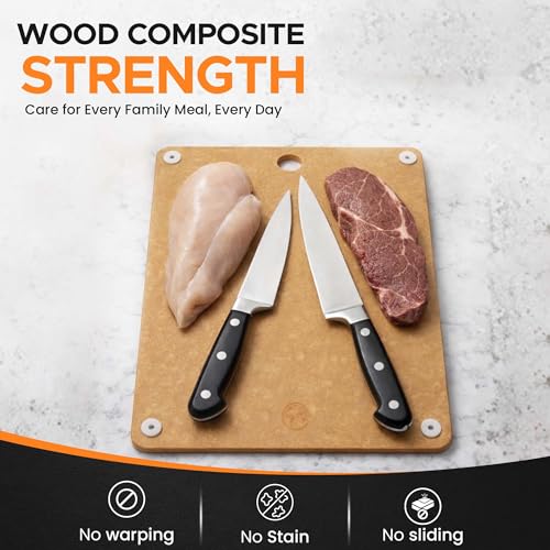 Composite Wood Cutting Board Set of 3 (3 Count)