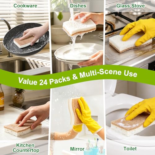Kitchen Dish Sponges (24 Count)