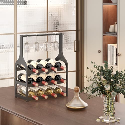 Bamboo Wine Rack Countertop