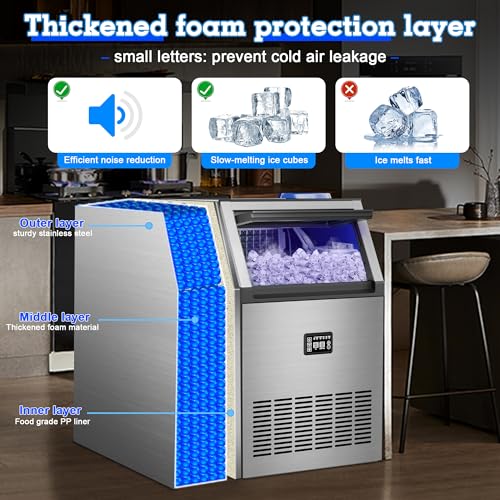 Commercial Ice Maker 200LB