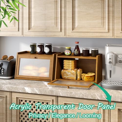 Bread Box for Kitchen Counter