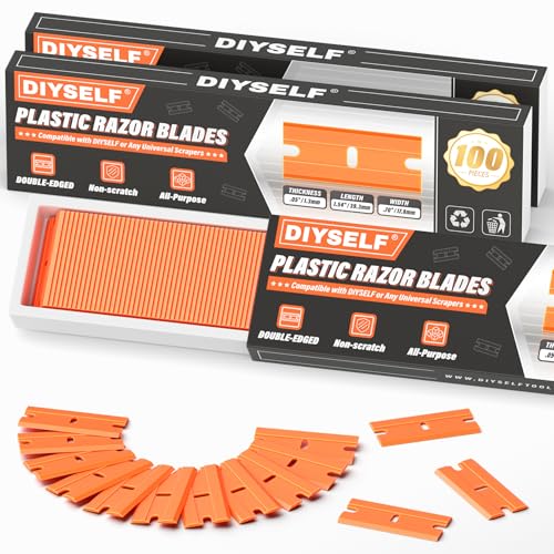300 Pack Plastic Razor Blades