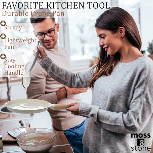 9.5 Inch Nonstick Crepe Pan with Spreader