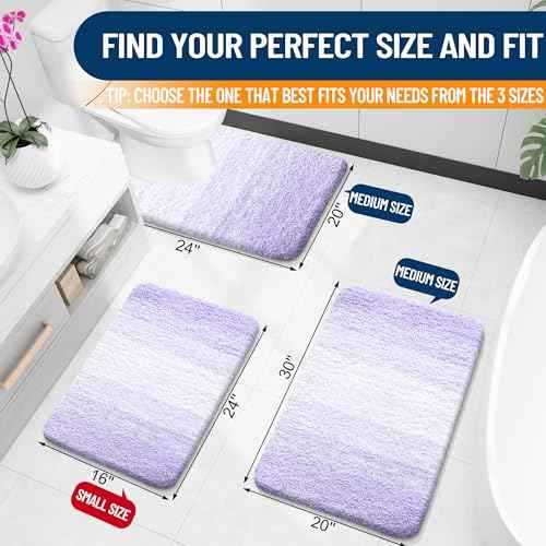 Bathroom Runner Rug 45x27