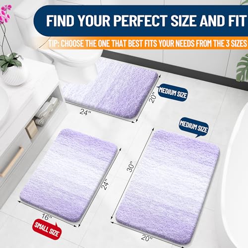 Bathroom Runner Rug 47x20