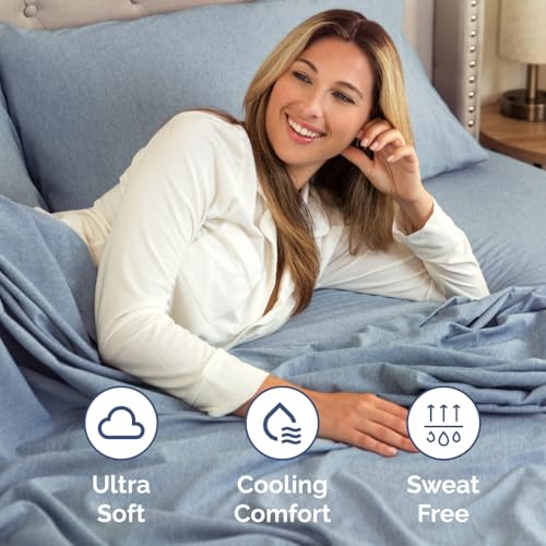 Short Queen Size 4 Piece Bed Sheet Set