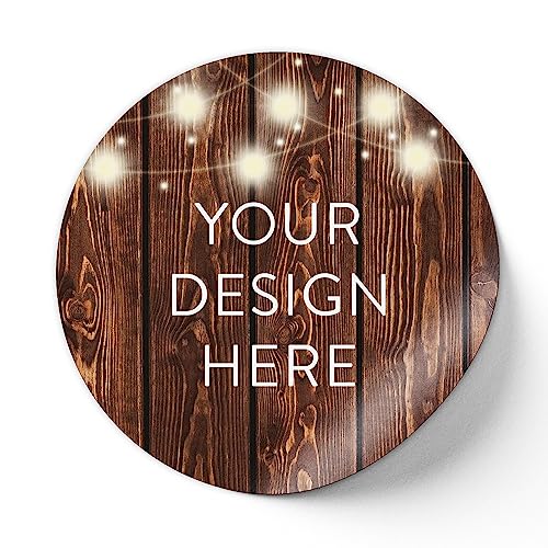Custom Vinyl Stickers Your Image (100 Count)