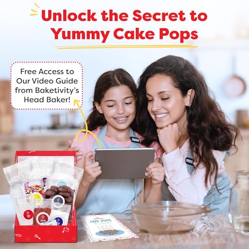 DIY Cake Pop Kids Baking Kit with Pre