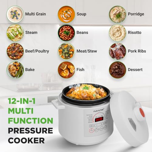 Electric Pressure Cooker 6 Quart Capacity
