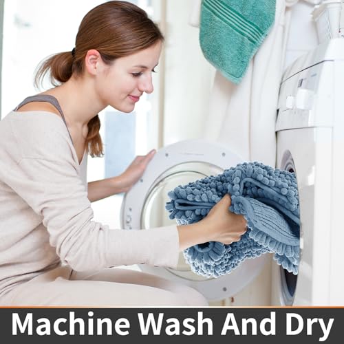 Toilet Rug U Shaped Washable 24x20 Inch