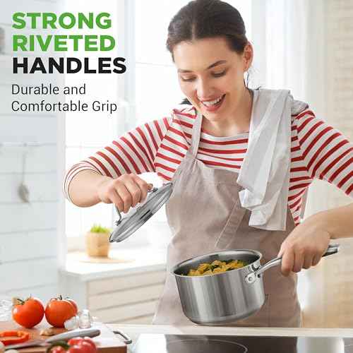 2 Quart Stainless Steel Saucepan