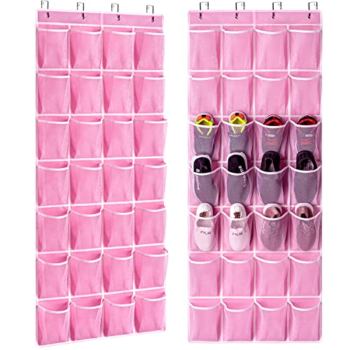 28 Pocket Over The Door Shoe Organizer