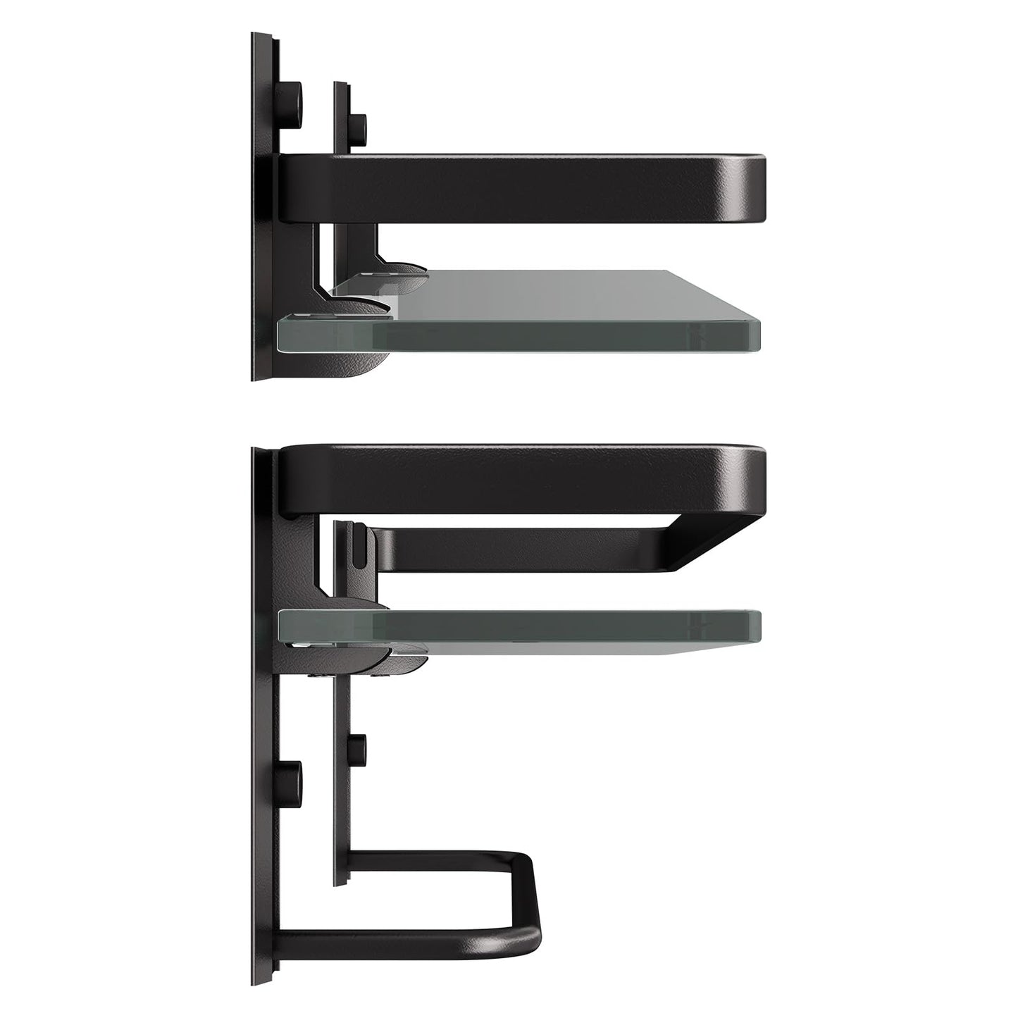 Bathroom Shelves Wall Mounted (2 Count)