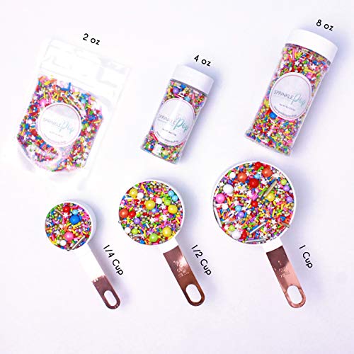 Gingerbread Man Confetti Sprinkle Mix (4 Count)