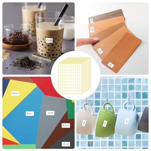 White Labels Stickers (3330 Count)