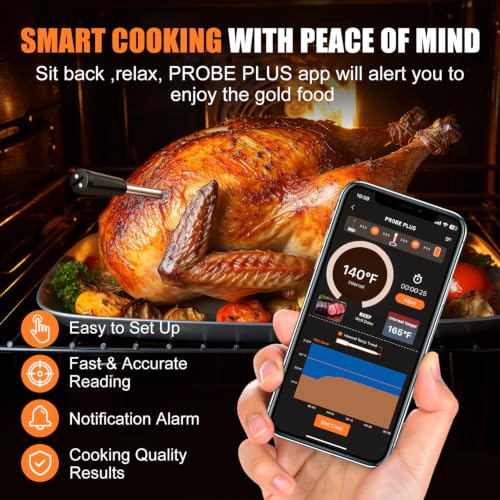 Wireless Smart Meat Thermometer