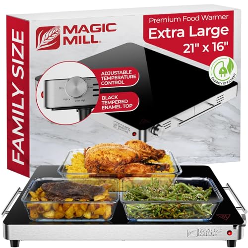 Premium Grade Glass Food Warmer for Parties Buffet