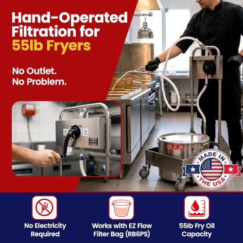 Deep Fryer Oil Filter Machine