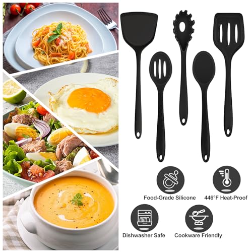 Silicone Cooking Utensils Set (5 Count)