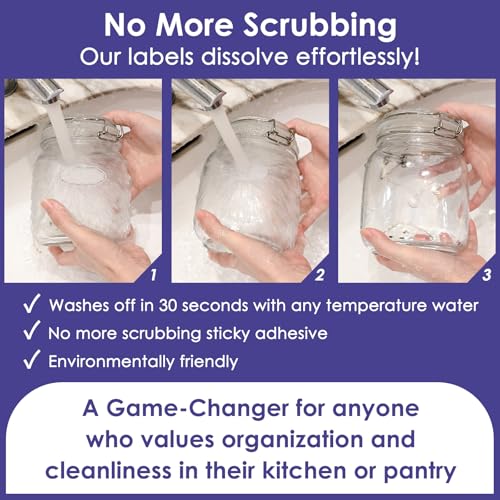Water Soluble Canning Labels (400 Count)