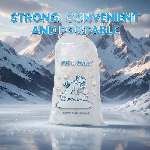 8lb Ice Bags 600 ct (600 Count)