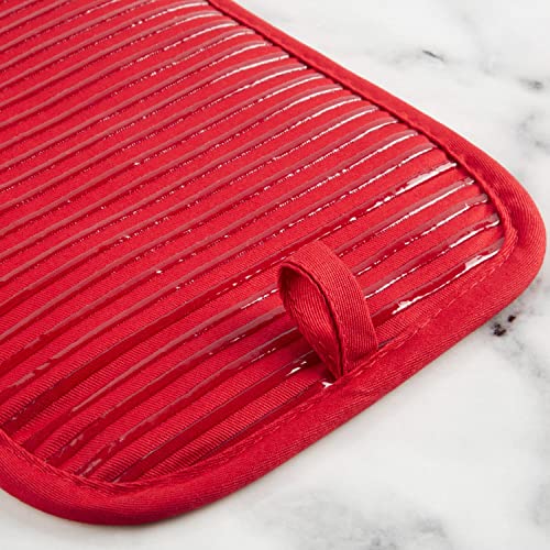 Quilted Cotton Terry Cloth Oven Mitt