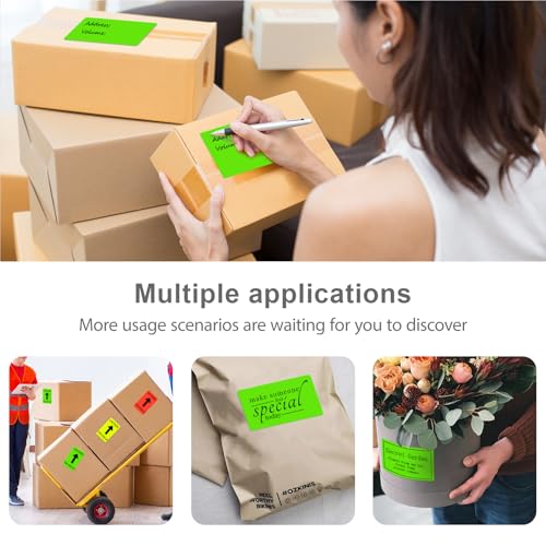 3 X 5 Inch Rectangle Sticker Moving Labels for Boxes
